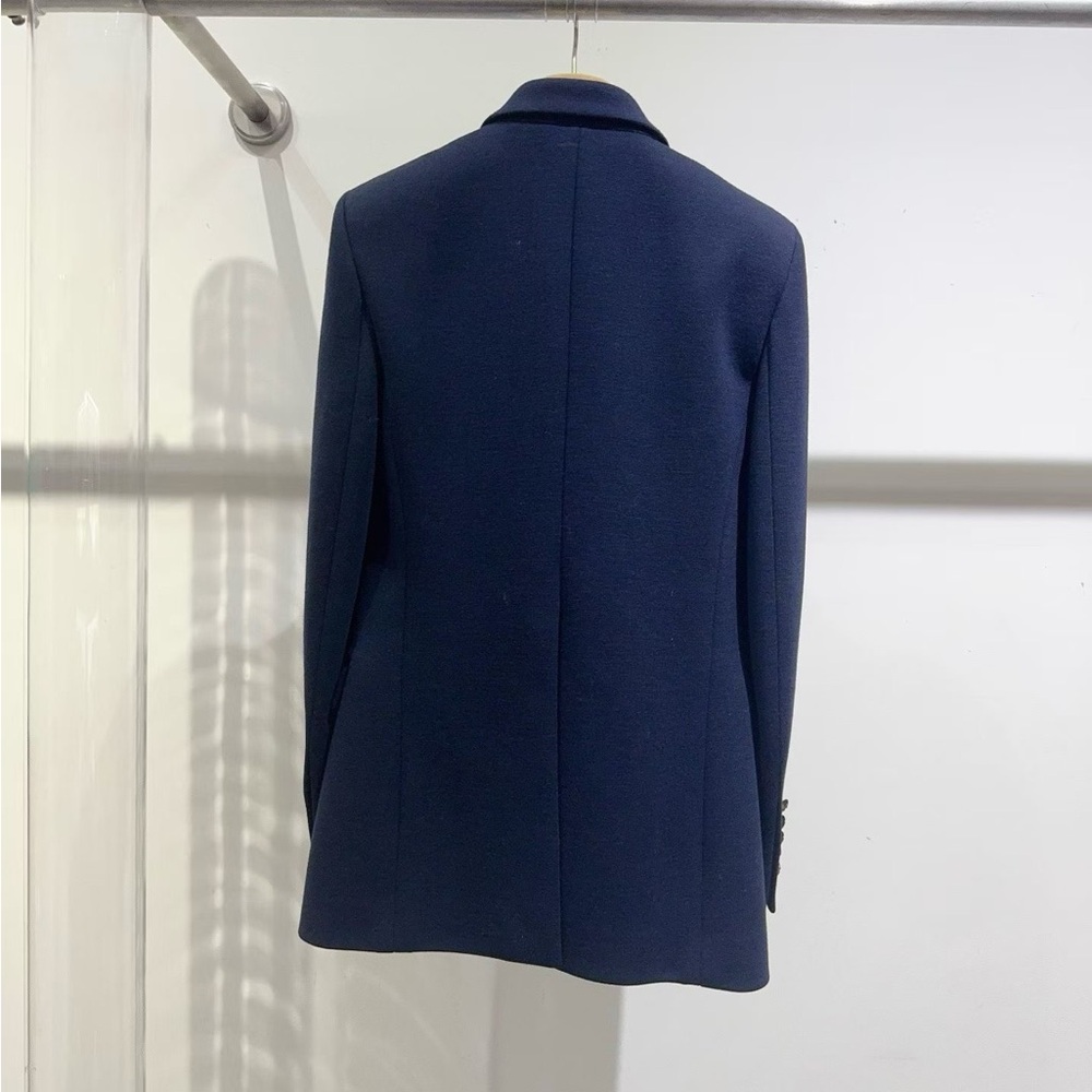 āsoldāš©steal authentic Saint Laurent Midnight Blue Blazer with Gold Buttons - Picture 2 of 5